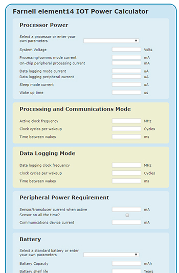 The key to calculating battery life in the IoT
